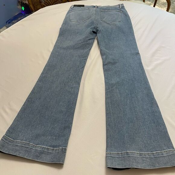 NWT Ann Taylor The Flare High Rise Denim Jeans Size 10 New - Picture 8 of 9